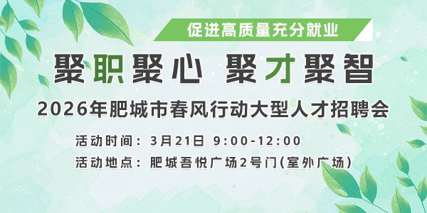 2026年肥城市春风行动大型人才招聘活动,招聘会